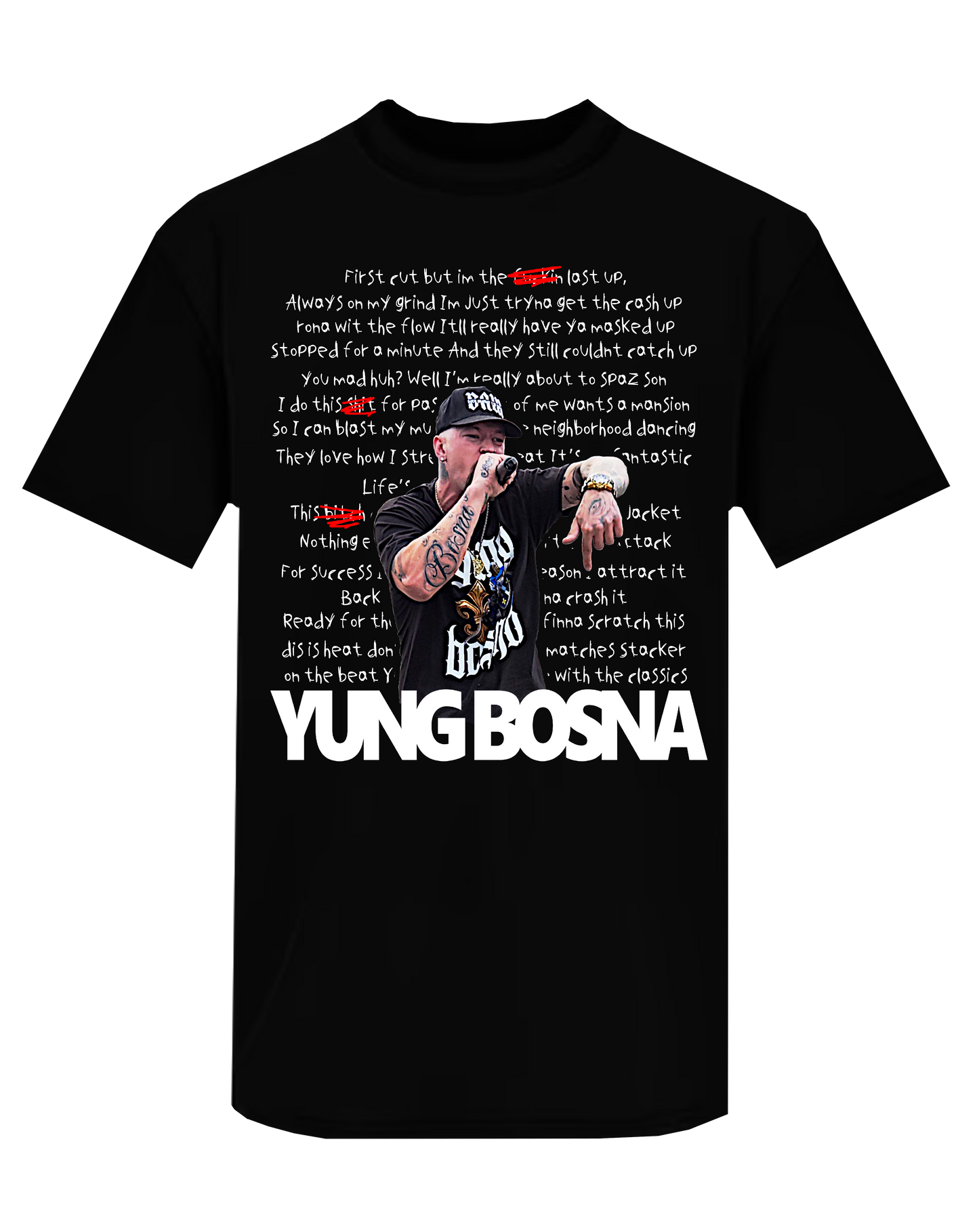 YB Funktion lyric tee